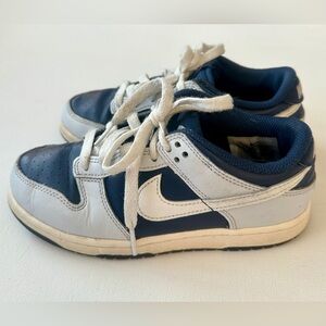 Nike sneakers boy’s Dunk Low.  Size 1.5Y.